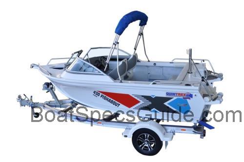 Quintrex 430 Fishabout Pro fiche technique et avis